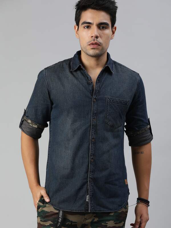 Buy Denim Shirts For Men online in India