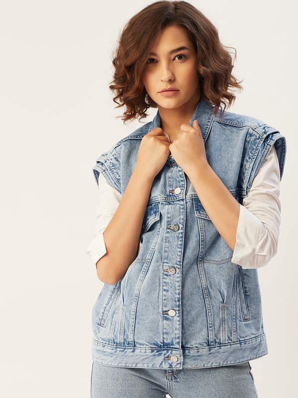 Sleeveless Jeans Jacket - Buy 