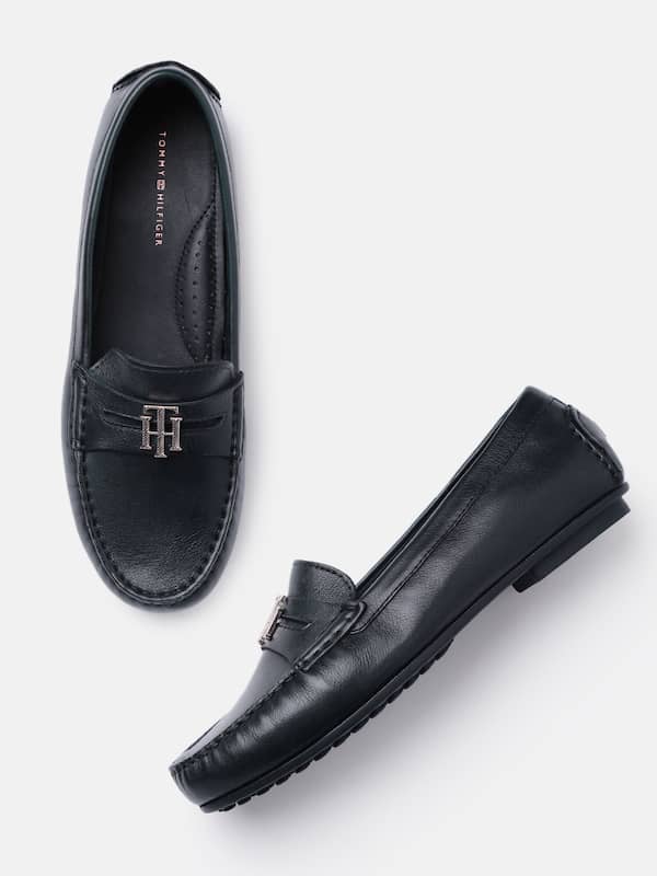 tommy loafers leather