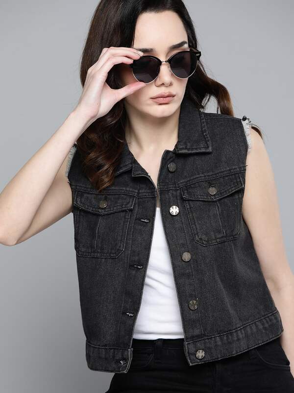 Sleeveless Jeans Jacket - Buy 