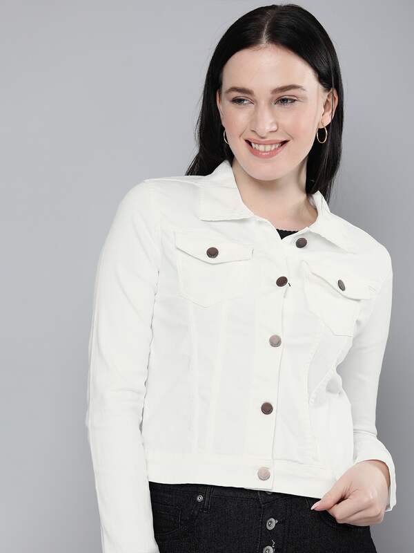 White Denim Jacket - Buy White Denim 