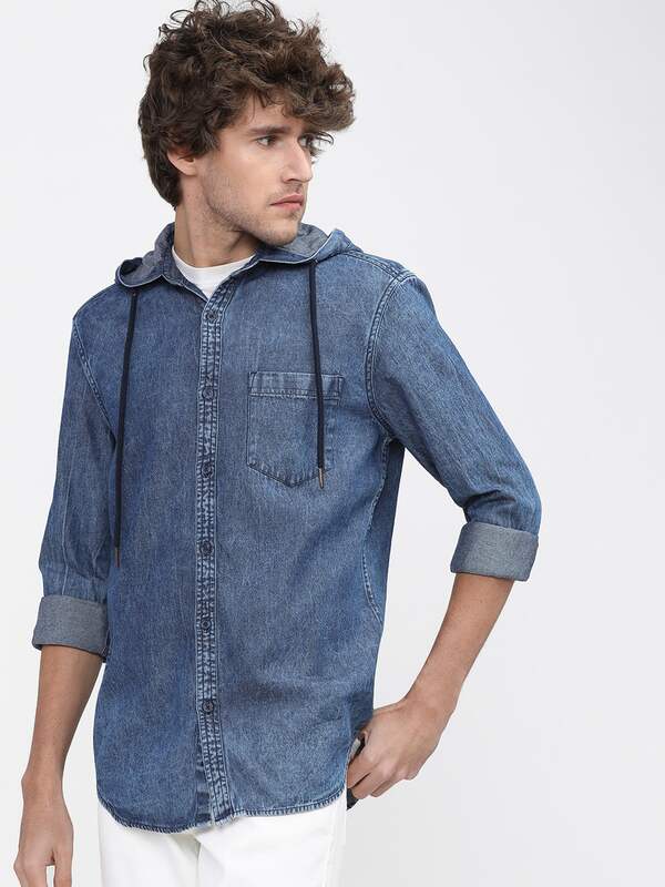 Summer Wear Denim Jeans Shirts - Buy 