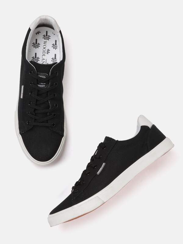 Woodland Black Casual Sneakers 4597658 