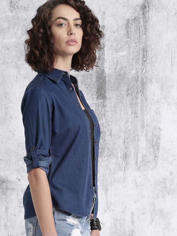 Denim Shirt For Women - Buy Denim Shirt 