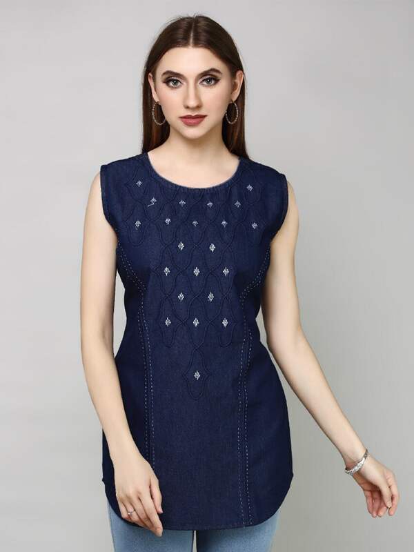 Denim Tops - Buy Denim Tops online in India