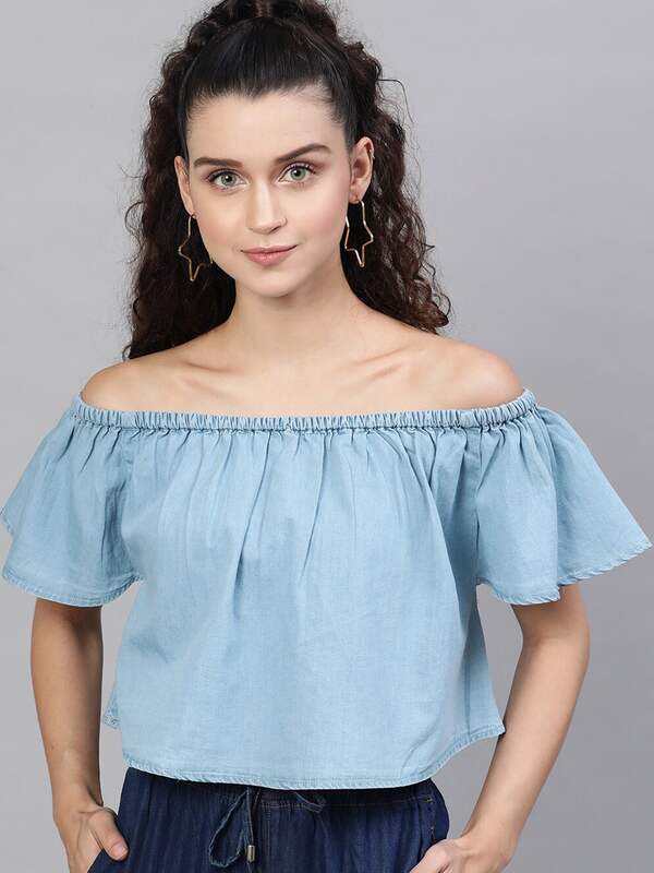 Denim Tops - Buy Denim Tops online in India